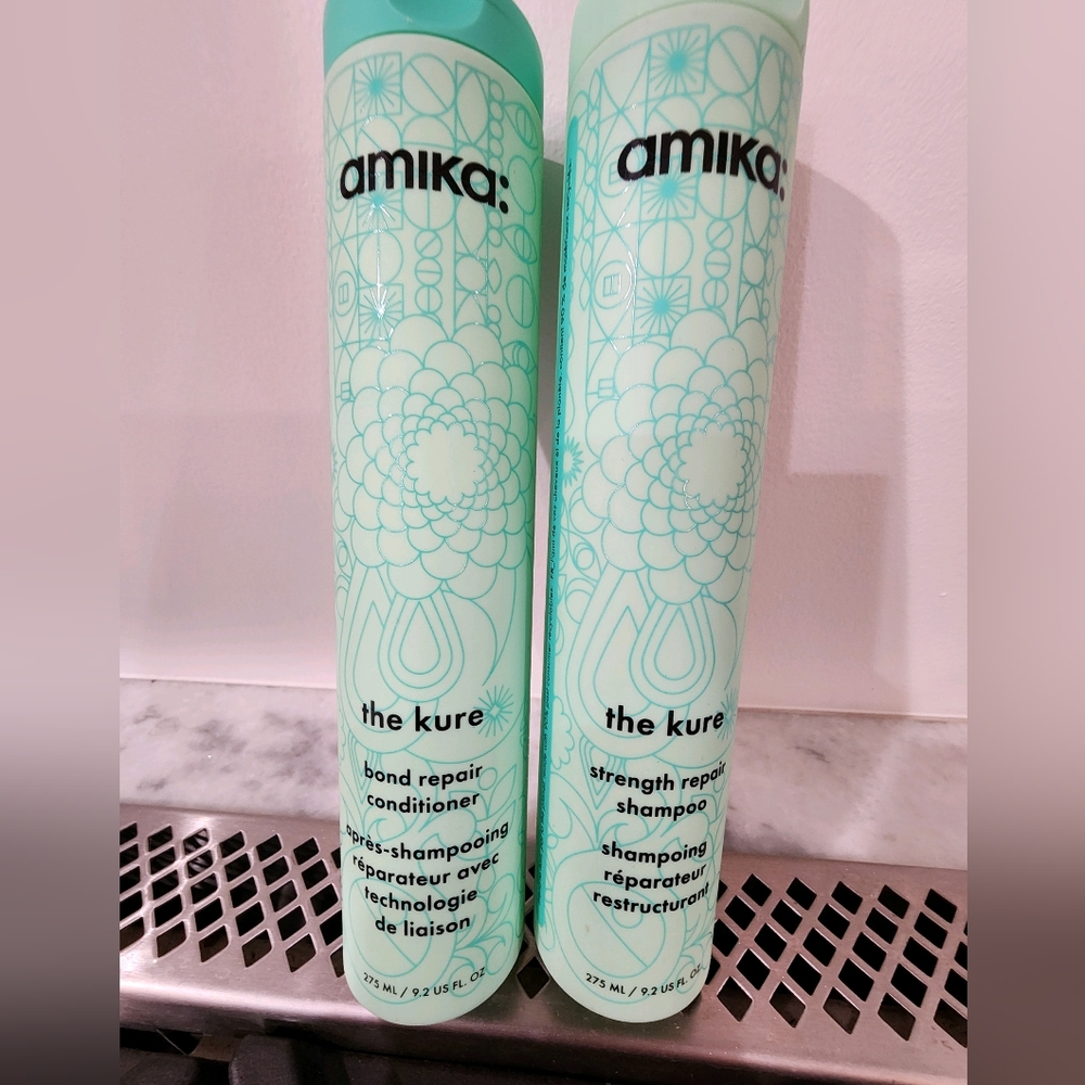 Amika shampoo and conditioner